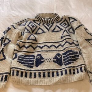 Vintage wool men’s medium sweater